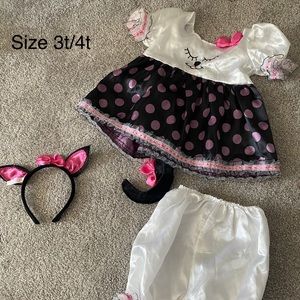 Little girls cat costume